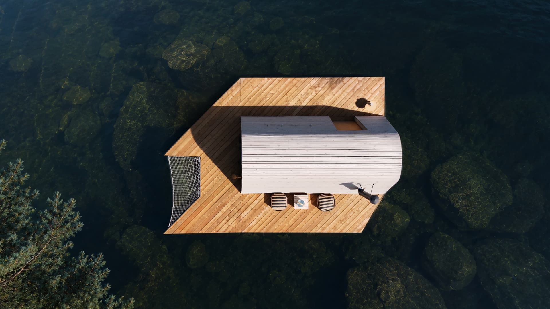 I — Aerial, Open Water